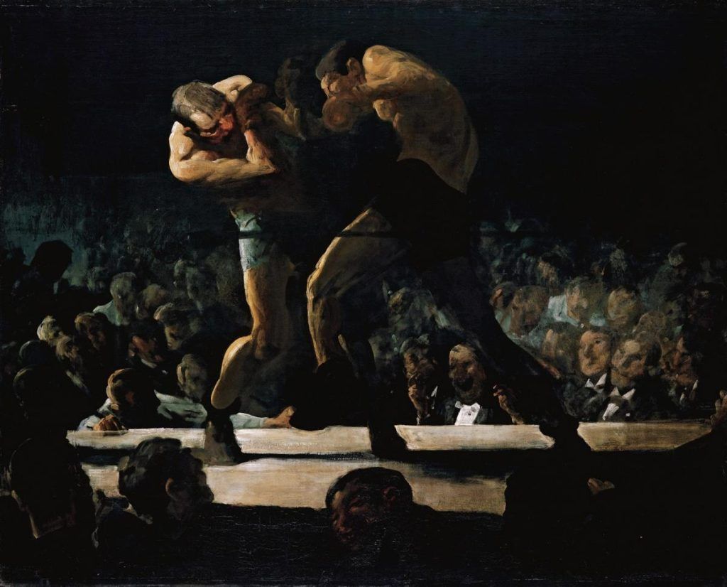 Ilustración y cómic de boxeo
